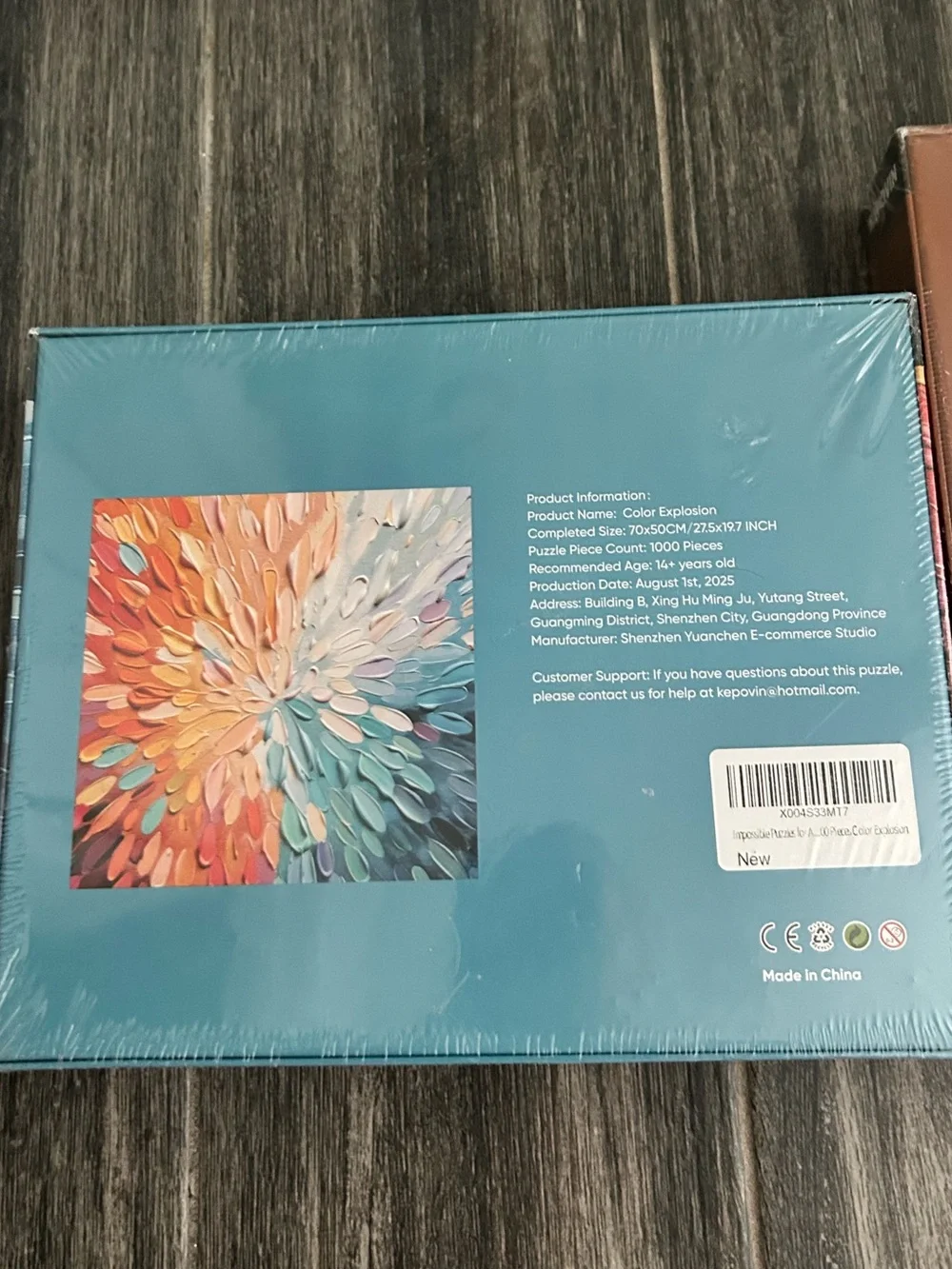 2 new Color Explosion & Wildflower Pages book lover 1000pc Jigsaw Puzzle